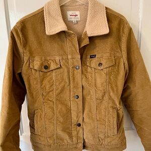 Wrangler Corduroy Fleece Lined Jacket, Women’s Small